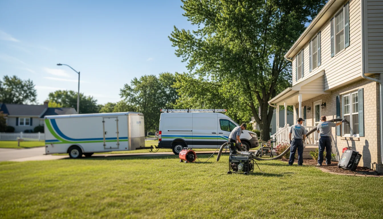 Flooded Basement Restoration And Cleanup With Repair in Ayrshire, IA near me